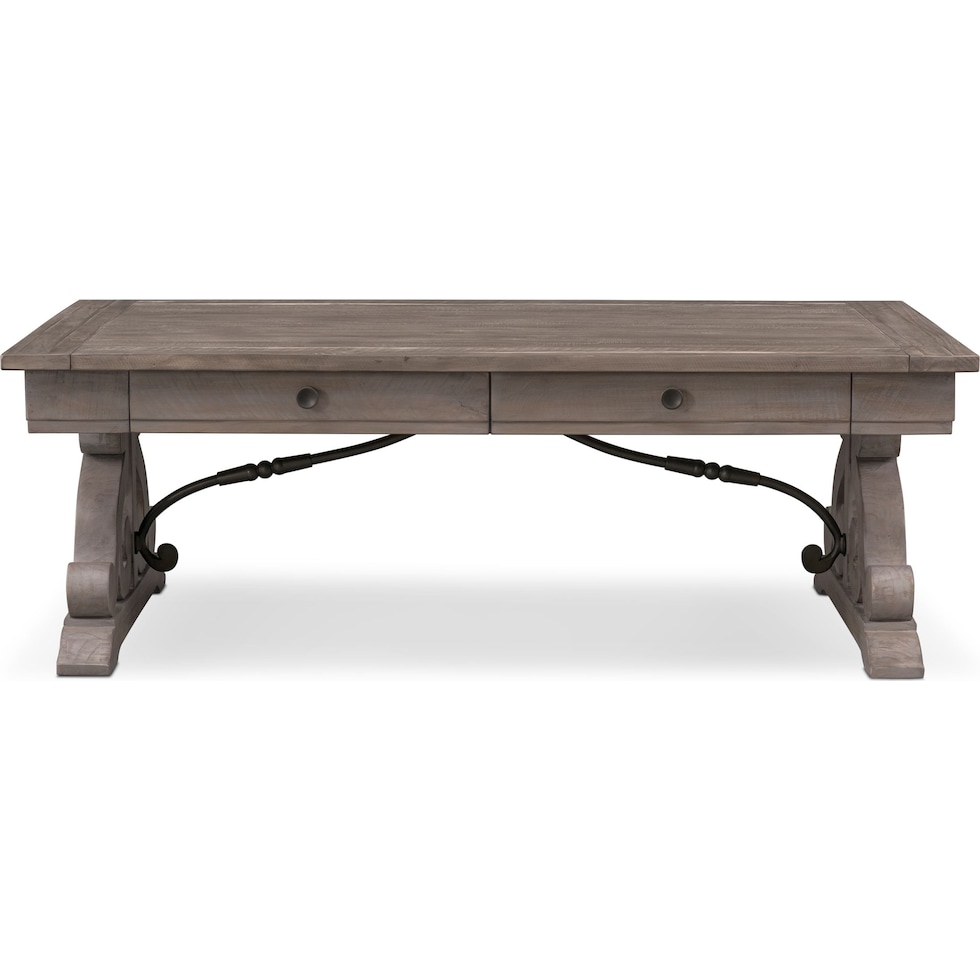 charthouse tables gray coffee table   