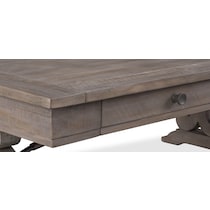 charthouse tables gray coffee table   
