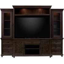 charthouse tables gray entertainment wall unit   