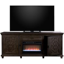 charthouse tables gray fireplace tv stand   