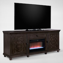 charthouse tables gray fireplace tv stand web   