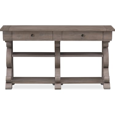 Charthouse Sofa Table - Gray