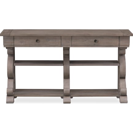 Charthouse Sofa Table - Gray
