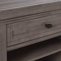 charthouse tables gray tv stand   