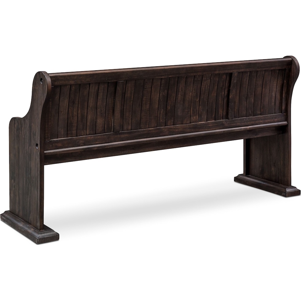 charthouse charcoal bench   