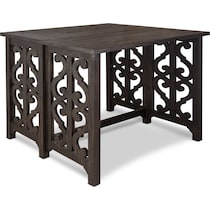 charthouse dark brown  pc counter height dining room   