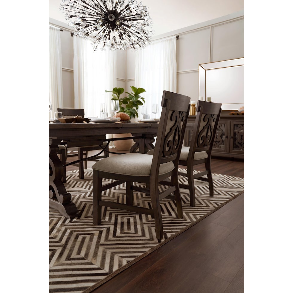 charthouse dark brown  pc dining room   