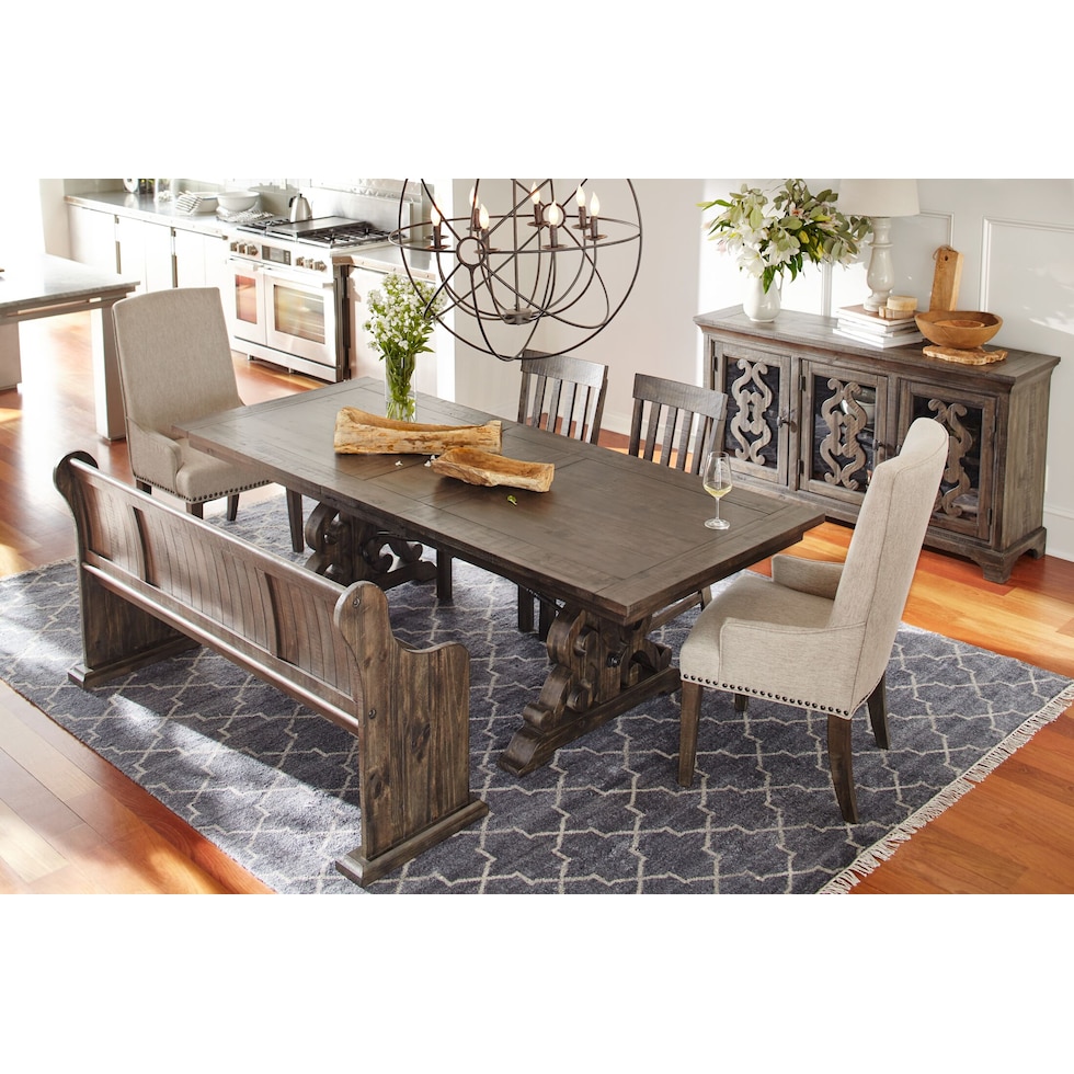charthouse dark brown  pc dining room   