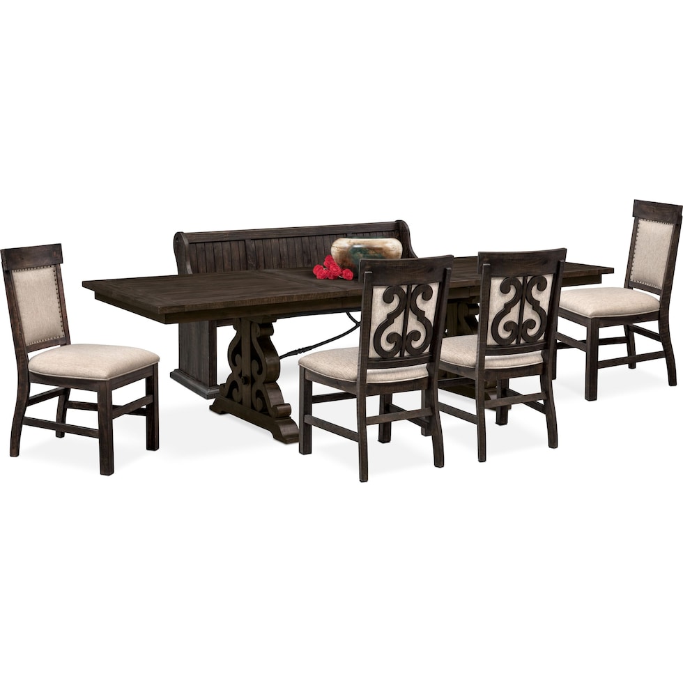 charthouse dark brown  pc dining room   