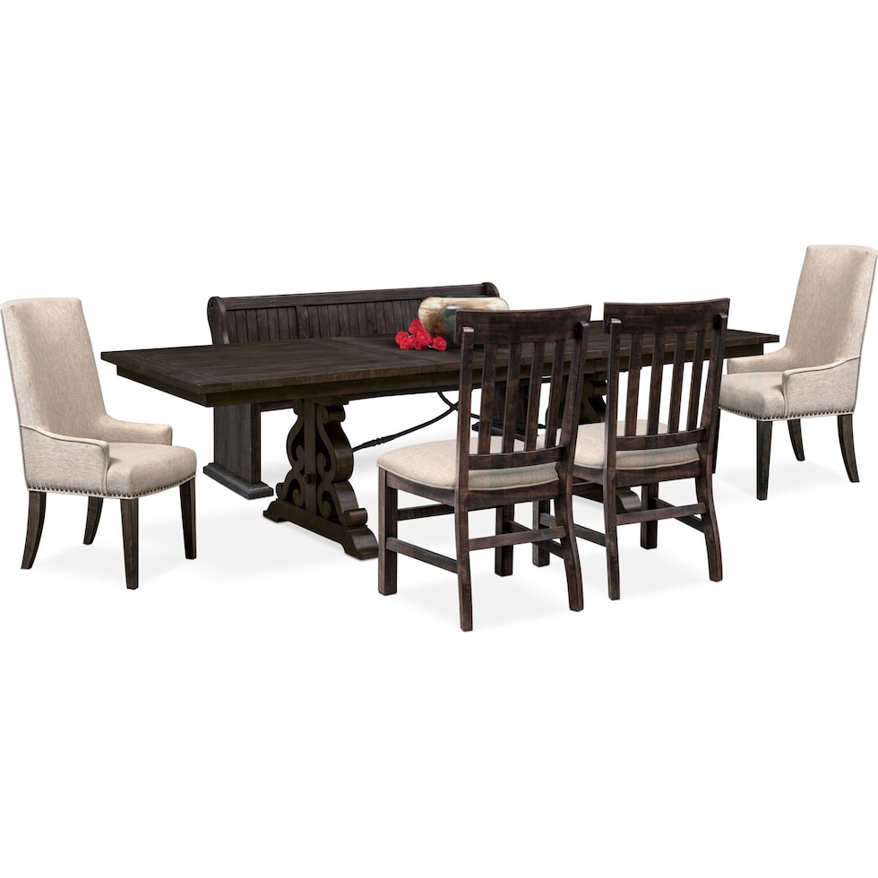 charthouse dark brown  pc dining room   