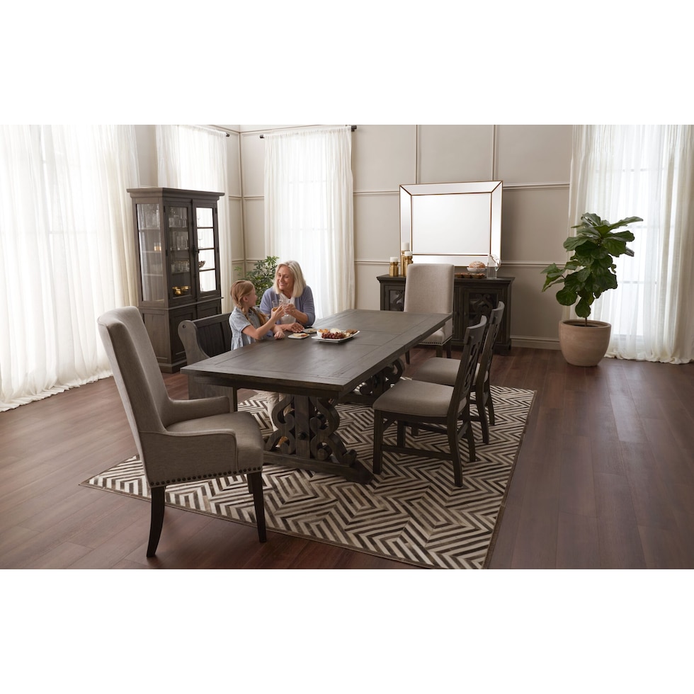 charthouse dark brown  pc dining room   