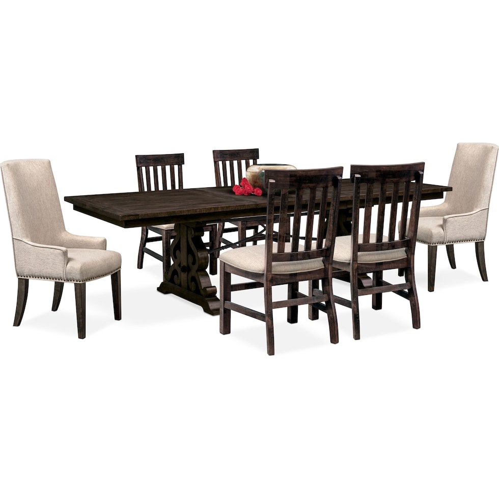 charthouse dark brown  pc dining room   