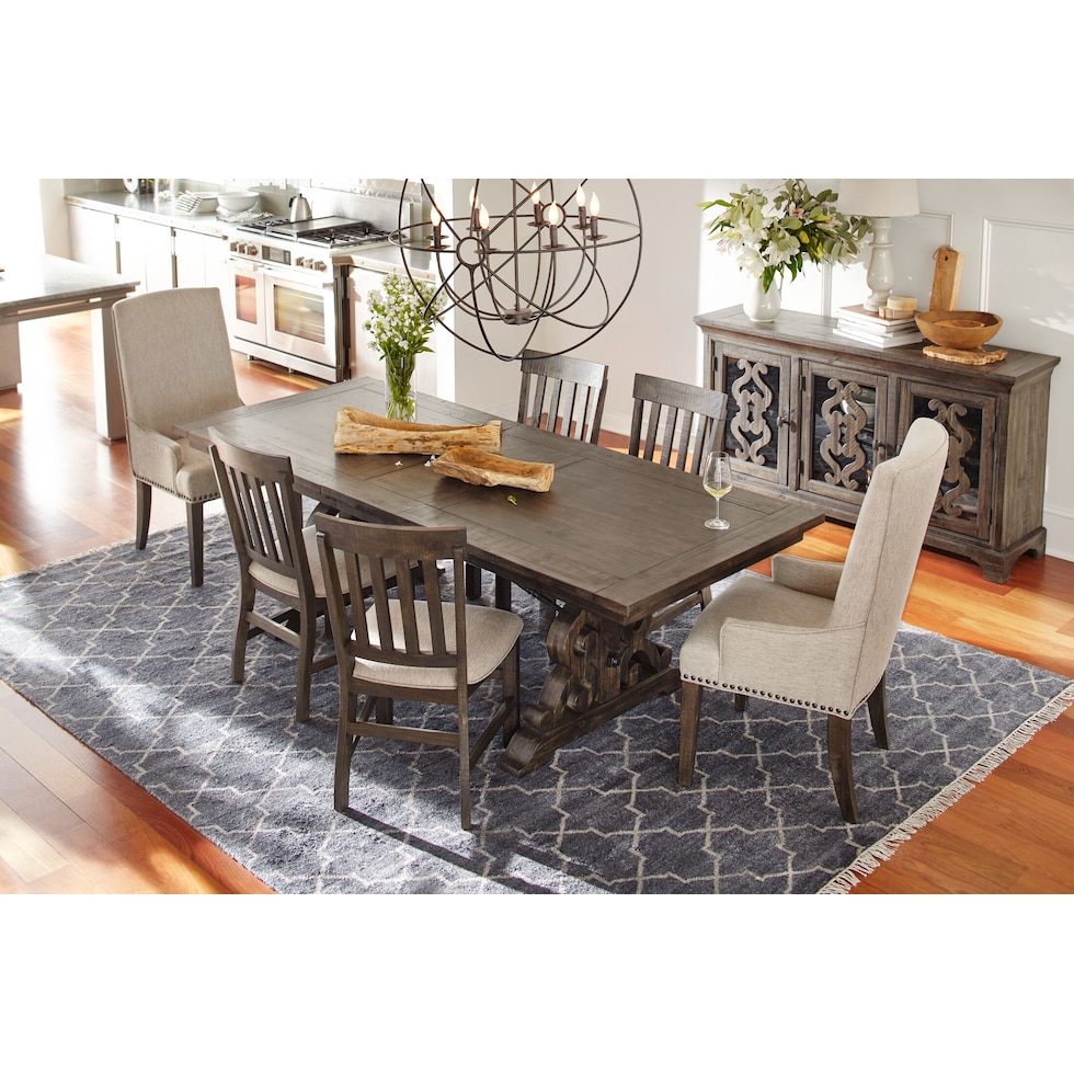 charthouse dark brown  pc dining room   