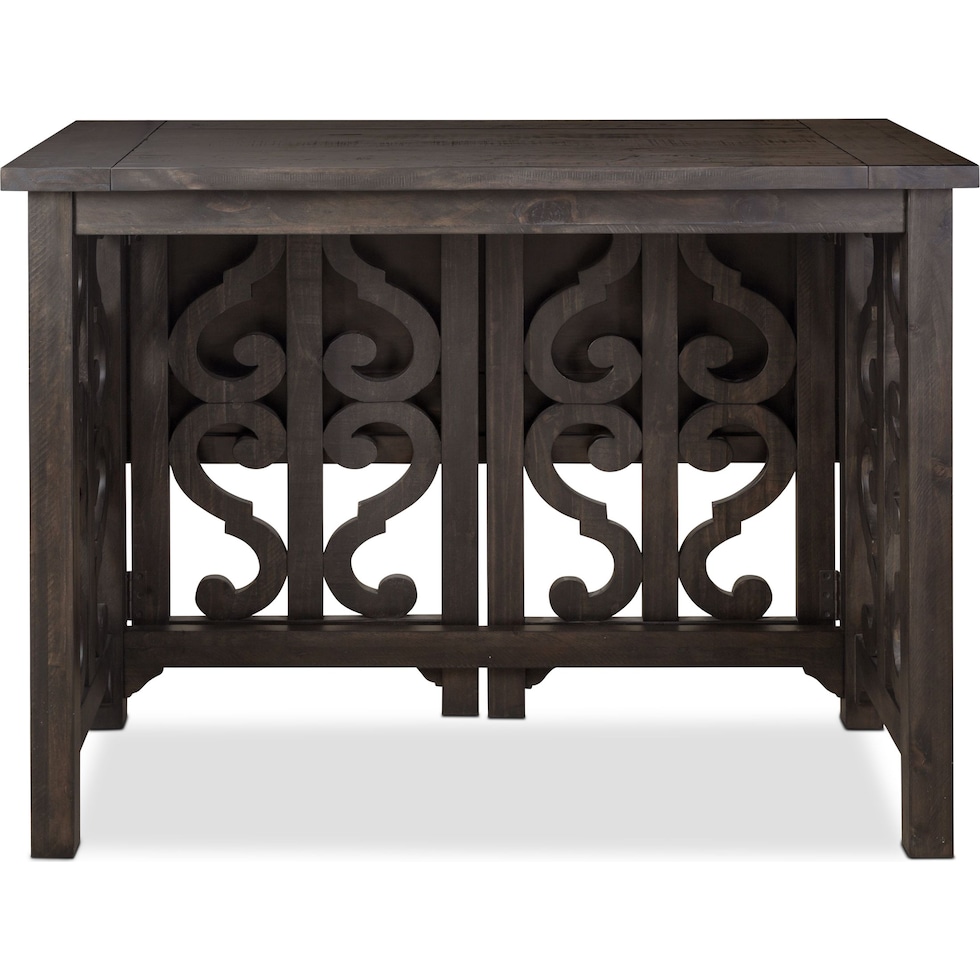 charthouse dark brown breakfast bar   