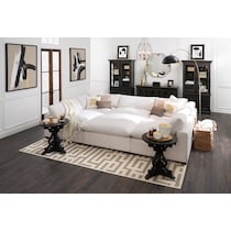 charthouse dark brown curio   