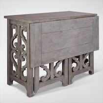 charthouse gray  pc counter height dining room web   