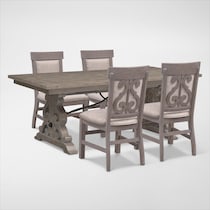 charthouse gray  pc dining room   