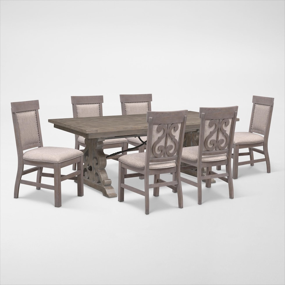 charthouse gray  pc dining room   