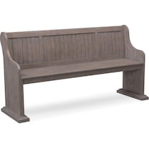 charthouse gray bench   