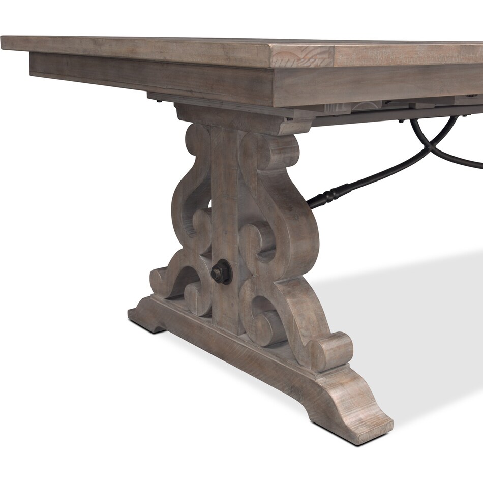 charthouse gray dining table   