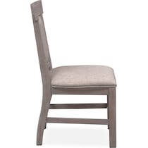 charthouse gray side chair   