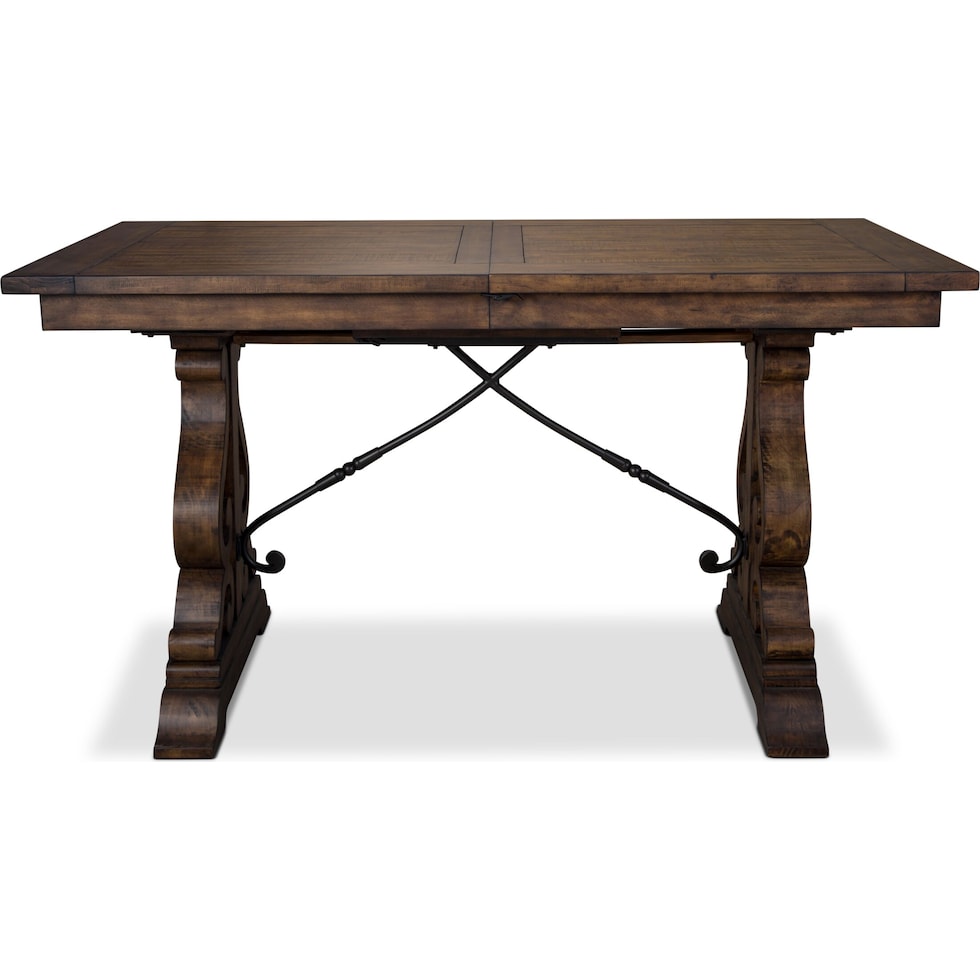 charthouse light brown  pc counter height dining room   