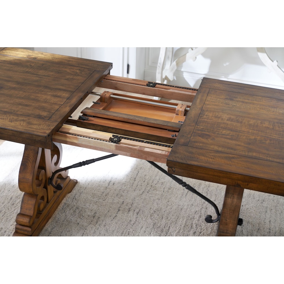 charthouse light brown  pc counter height dining room   