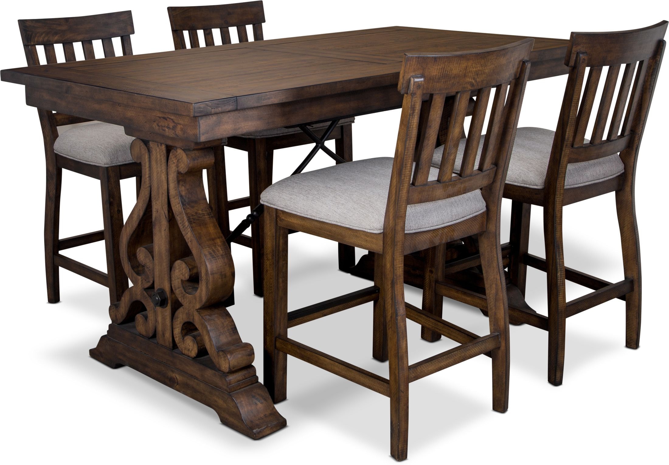 Charthouse CounterHeight Dining Table and 4 Stools American