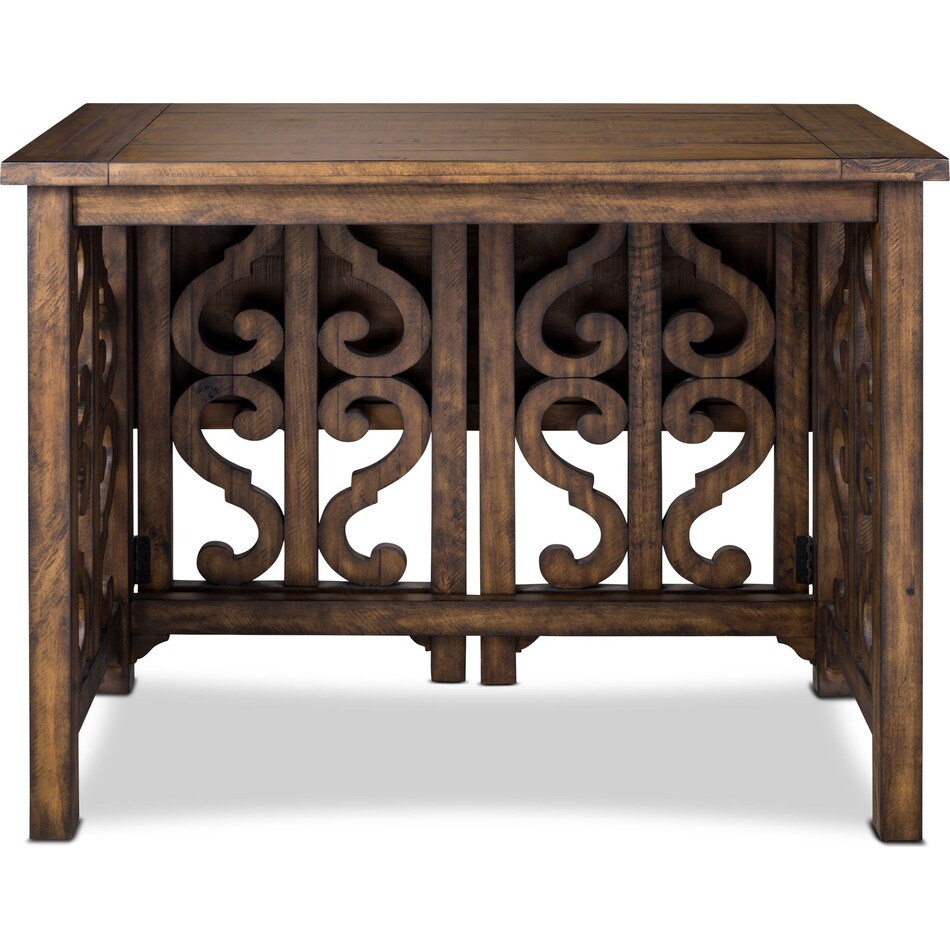 charthouse light brown breakfast bar   