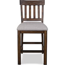 charthouse light brown counter height stool   