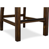 charthouse light brown counter height stool   