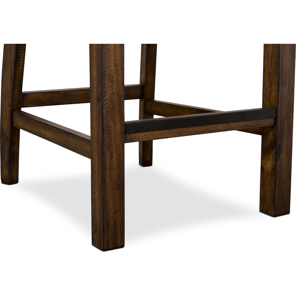 charthouse light brown counter height stool   