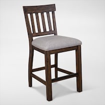 charthouse light brown counter height stool web   