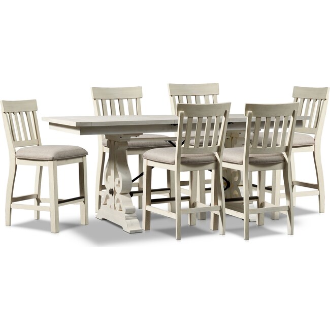 Charthouse CounterHeight Dining Table and 6 Stools American