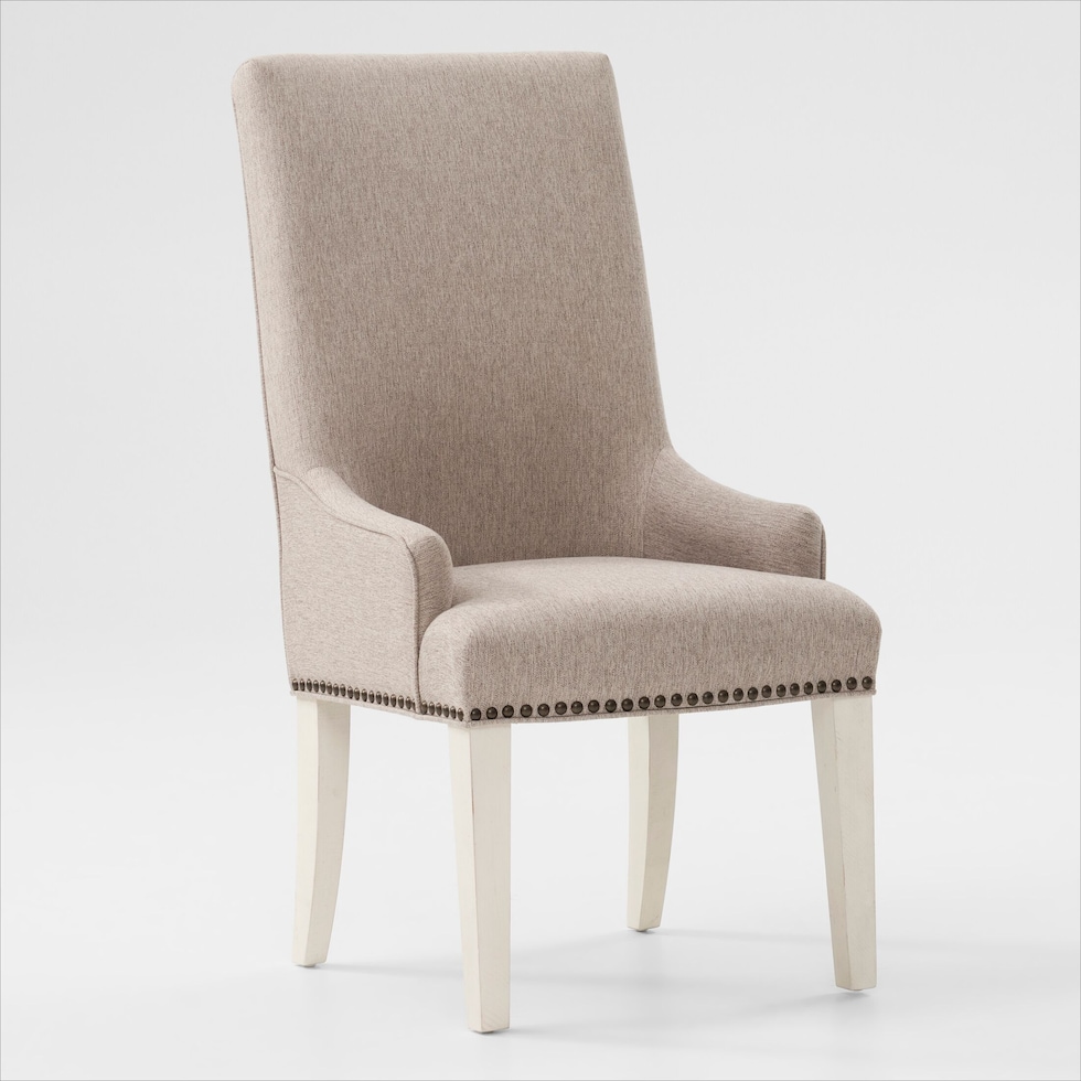 charthouse white chair   