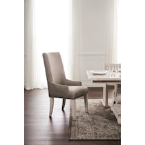 charthouse white chair   
