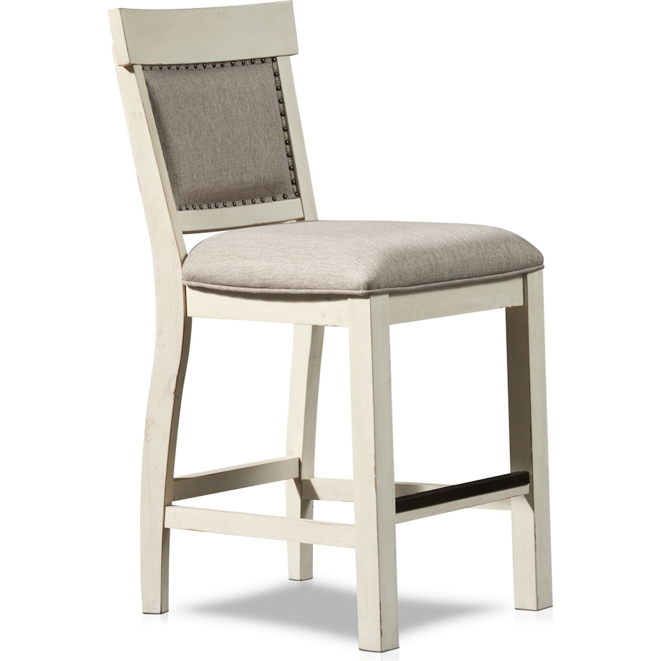 Charthouse Counter-Height Upholstered Stool | American Signature Furniture