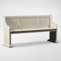 charthouse white dining bench web   