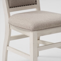 charthouse white dining chair   