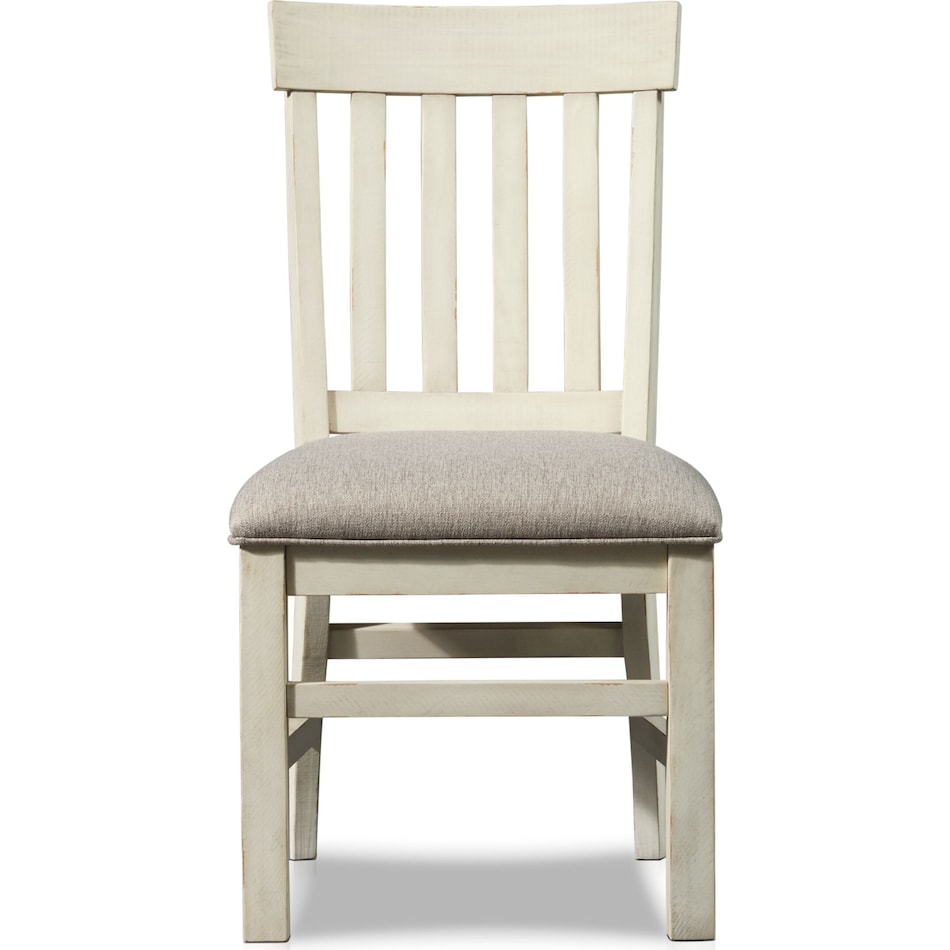 charthouse white dining chair   