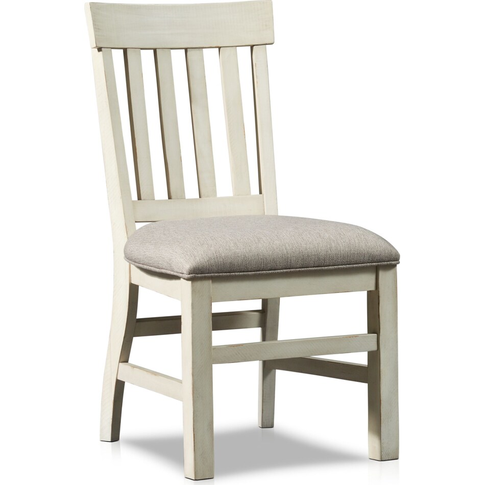 charthouse white dining chair   
