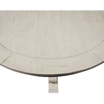 charthouse white dining table   