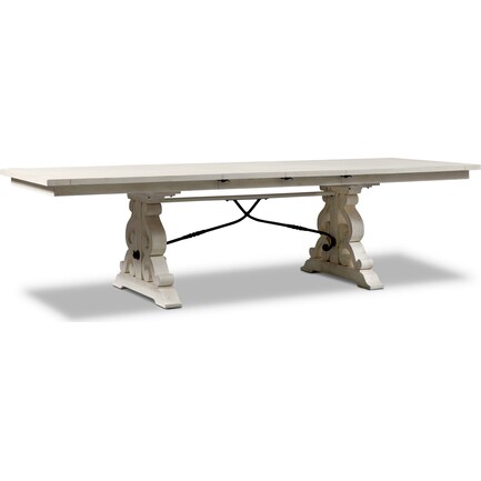 Charthouse Rectangular Dining Table - Alabaster