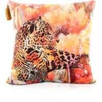 cheetah multicolor accent pillow   