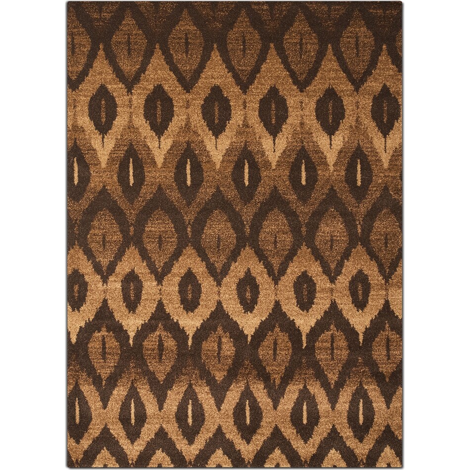chelsea brown brown area rug ' x '   