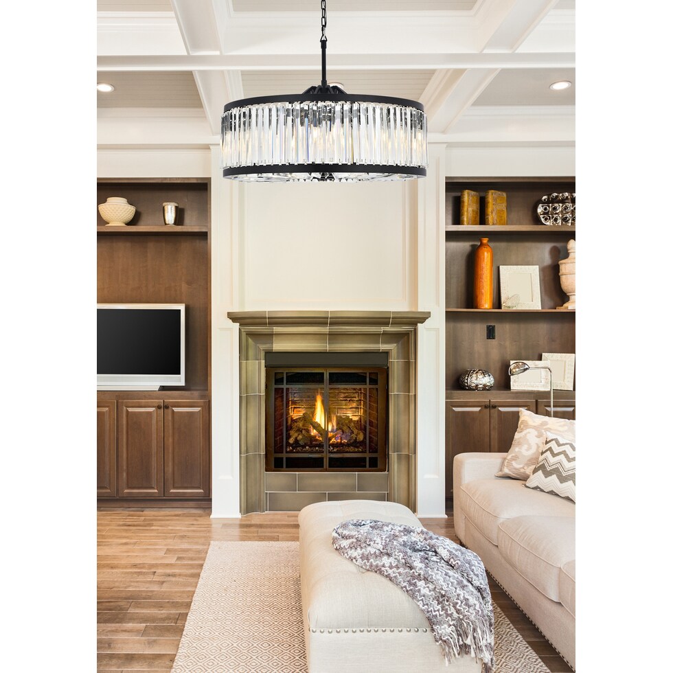 chelsea black chandelier   