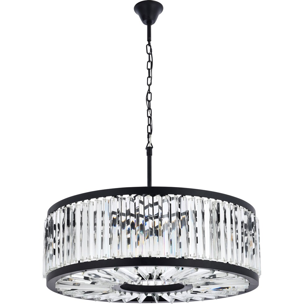chelsea black chandelier   