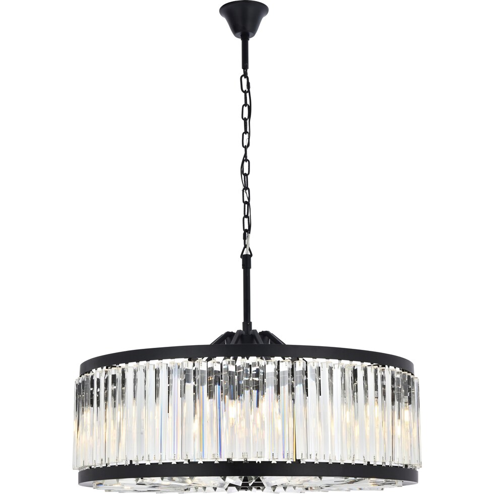 chelsea black chandelier   