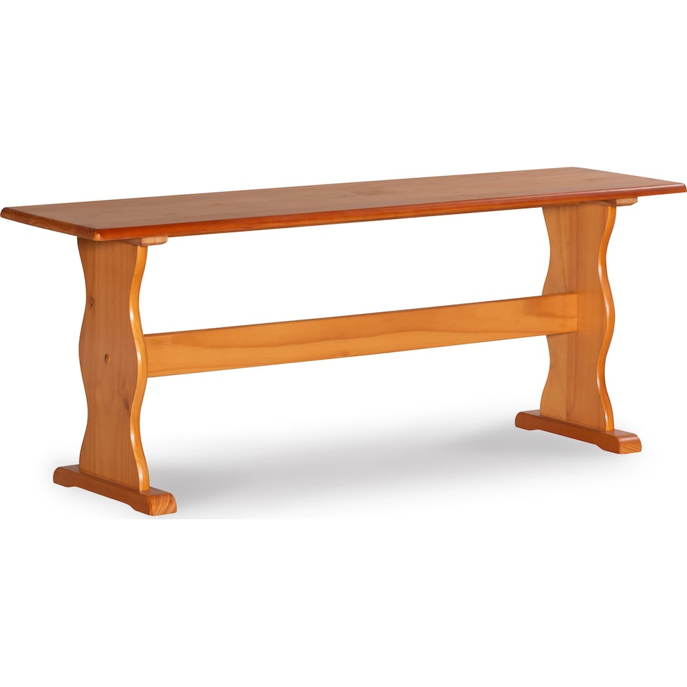 chelsea light brown bench   