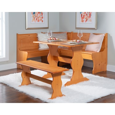 Chelsea Dining Table, Banquette and Bench